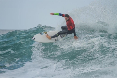 Great surfing action at junior summer series